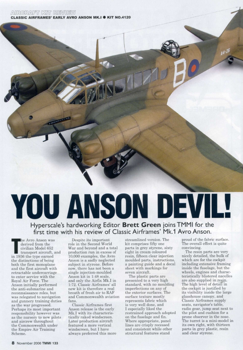 Tamiya Model Magazine 133 (2006-11)